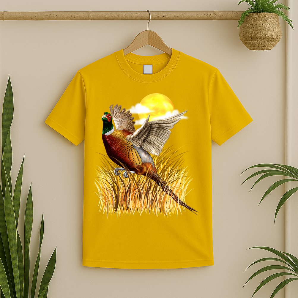 Wildlife - Pheasant Bird Portrait T-Shirt