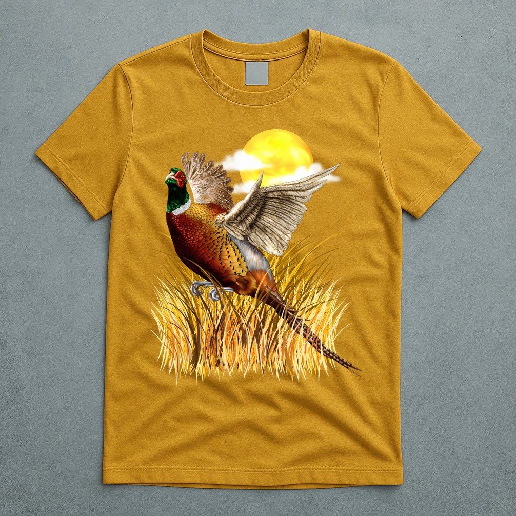 Wildlife - Pheasant Bird Portrait T-Shirt