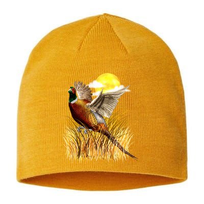 Wildlife - Pheasant Bird Portrait Sustainable Beanie
