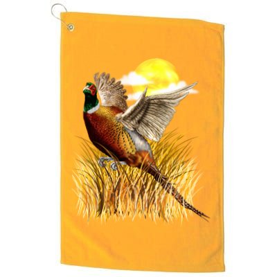 Wildlife - Pheasant Bird Portrait Golf Towel