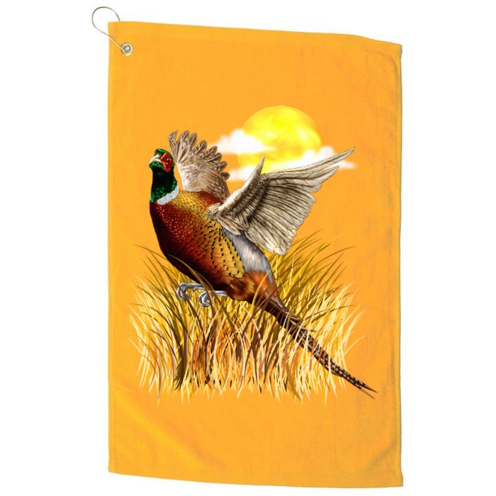 Wildlife - Pheasant Bird Portrait Golf Towel