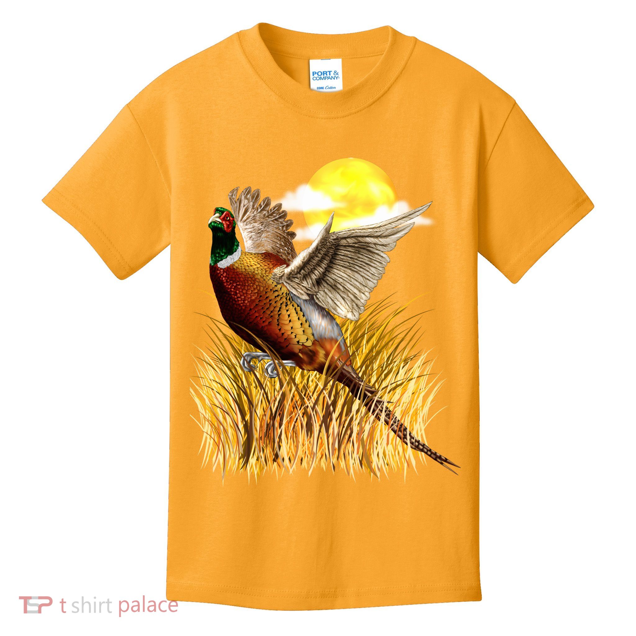 Wildlife - Pheasant Bird Portrait Kids T-Shirt