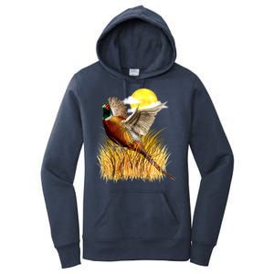 Wildlife - Pheasant Bird Portrait Women's Pullover Hoodie