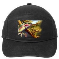 Wildlife - Rainbow Trout 7-Panel Snapback Hat