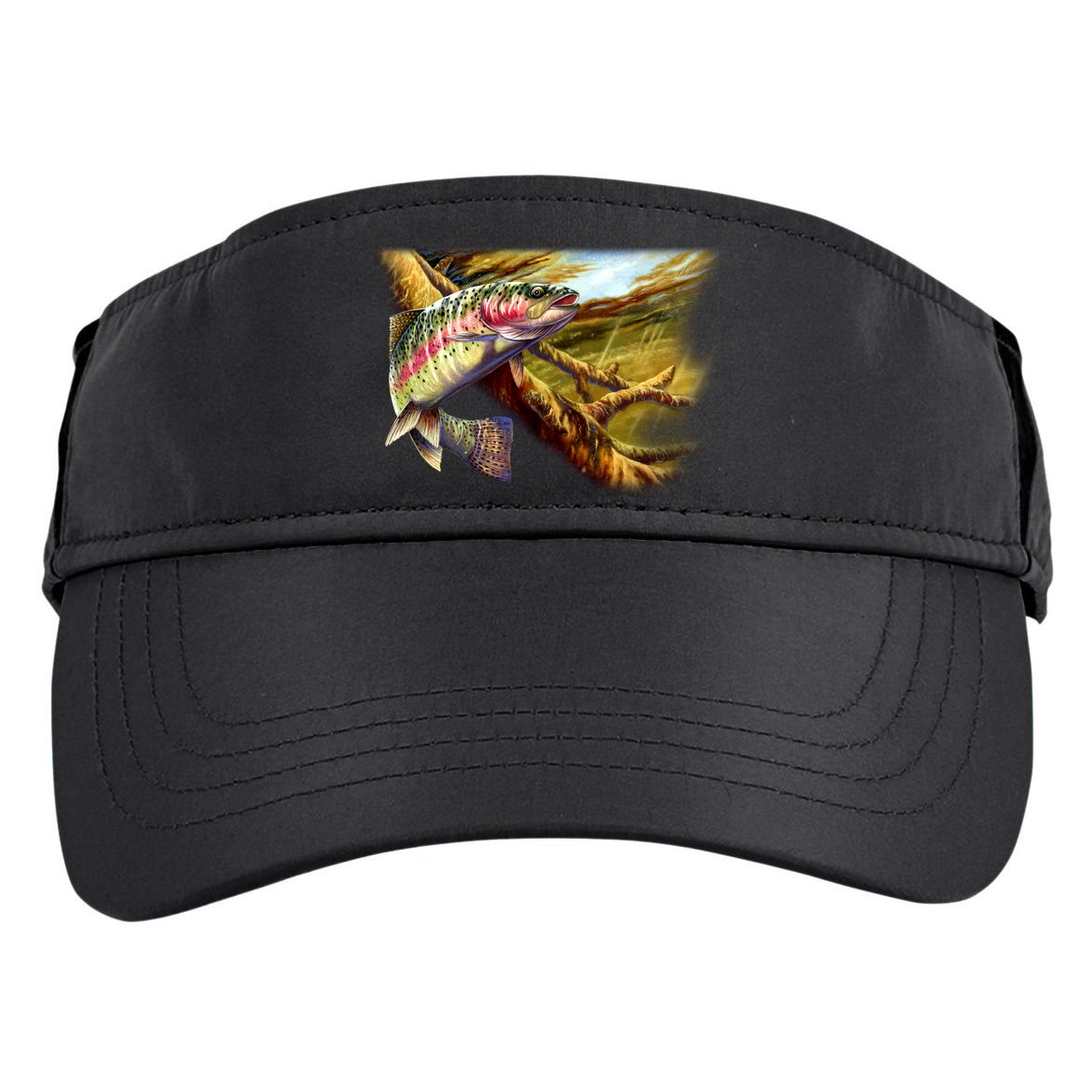 Wildlife - Rainbow Trout Adult Drive Performance Visor