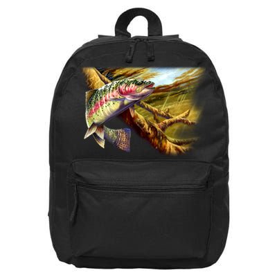 Wildlife - Rainbow Trout 16 in Basic Backpack