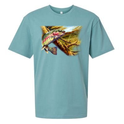 Wildlife - Rainbow Trout Sueded Cloud Jersey T-Shirt