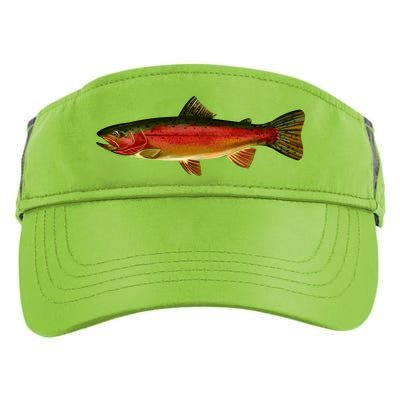 Wildlife - Rainbow Trout Side Adult Drive Performance Visor