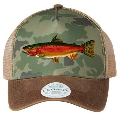 Wildlife - Rainbow Trout Side Legacy Tie Dye Trucker Hat