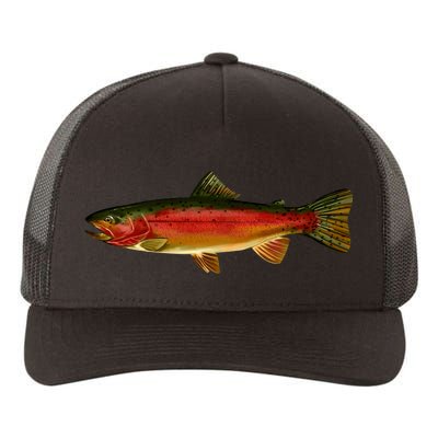 Wildlife - Rainbow Trout Side Yupoong Adult 5-Panel Trucker Hat