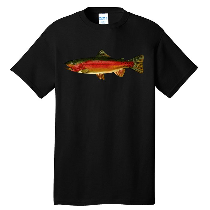 Wildlife - Rainbow Trout Side Tall T-Shirt