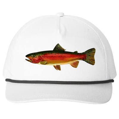 Wildlife - Rainbow Trout Side Snapback Five-Panel Rope Hat