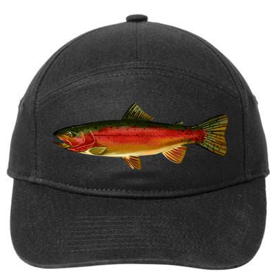 Wildlife - Rainbow Trout Side 7-Panel Snapback Hat