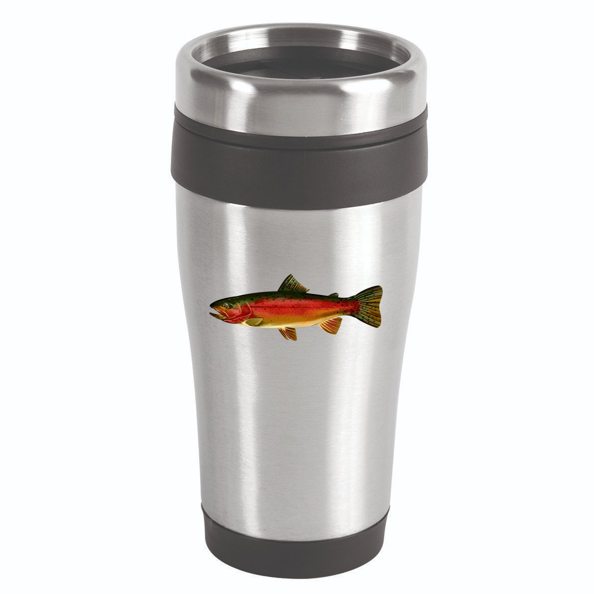 Wildlife - Rainbow Trout Side 16oz Travel Tumbler