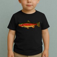 Wildlife - Rainbow Trout Side Toddler T-Shirt