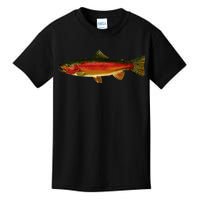 Wildlife - Rainbow Trout Side Kids T-Shirt