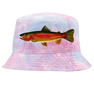 Wildlife - Rainbow Trout Side Tie-Dyed Bucket Hat