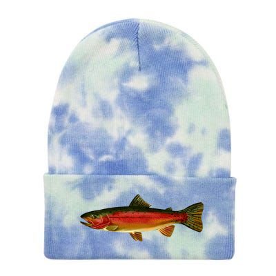 Wildlife - Rainbow Trout Side Tie Dye 12in Knit Beanie