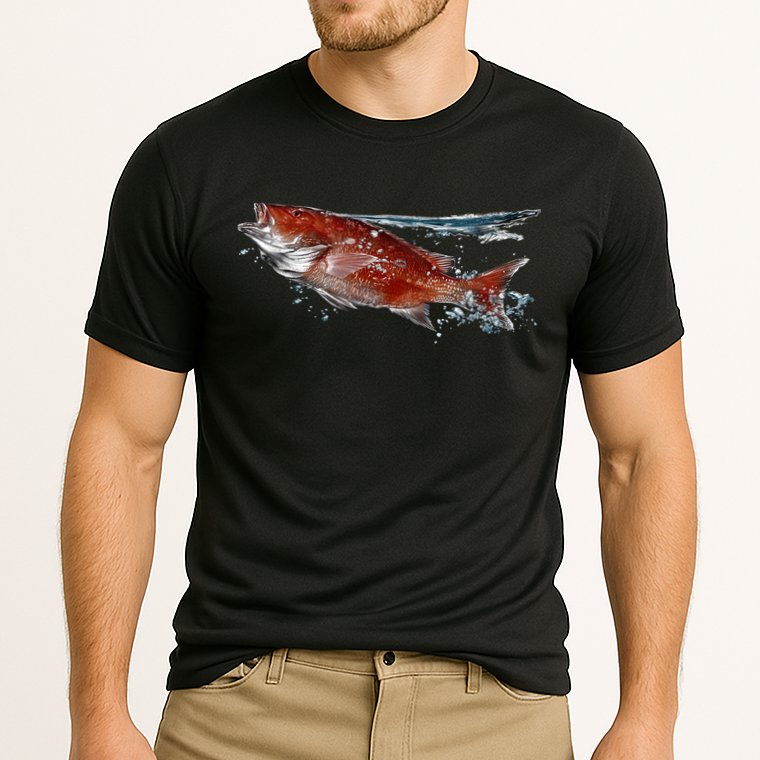 Wildlife - Red Snapper Surfacing Performance Shirt