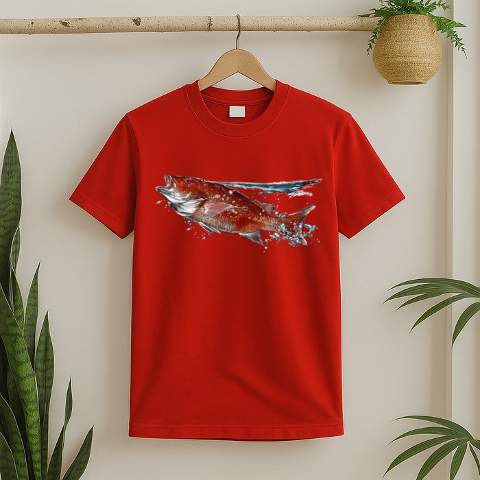 Wildlife - Red Snapper Surfacing T-Shirt
