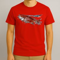 Wildlife - Red Snapper Surfacing T-Shirt