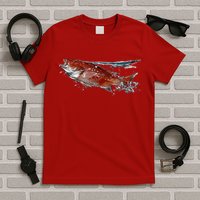Wildlife - Red Snapper Surfacing T-Shirt