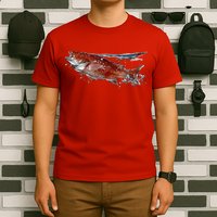 Wildlife - Red Snapper Surfacing T-Shirt