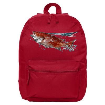 Wildlife - Red Snapper Surfacing 16 in Basic Backpack