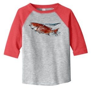 Wildlife - Red Snapper Surfacing Toddler Fine Jersey T-Shirt