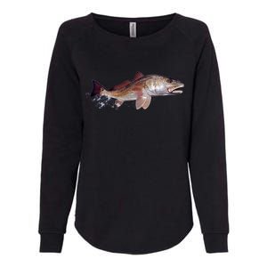 Wildlife - Redfish Womens California Wash Sweatshirt