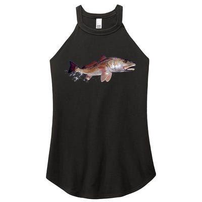 Wildlife - Redfish Women's Perfect Tri Rocker Tank