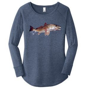 Wildlife - Redfish Women's Perfect Tri Tunic Long Sleeve Shirt