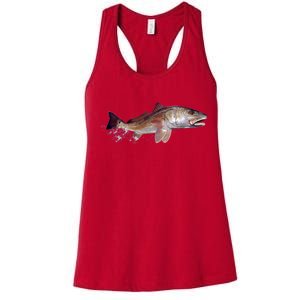 Wildlife - Redfish Women's Racerback Tank