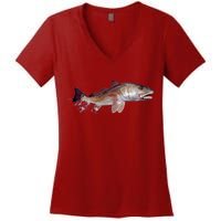 Wildlife - Redfish Women's V-Neck T-Shirt