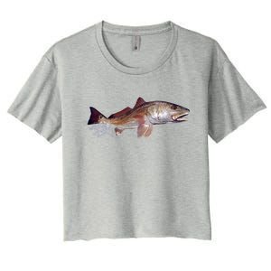 Wildlife - Redfish Women's Crop Top Tee