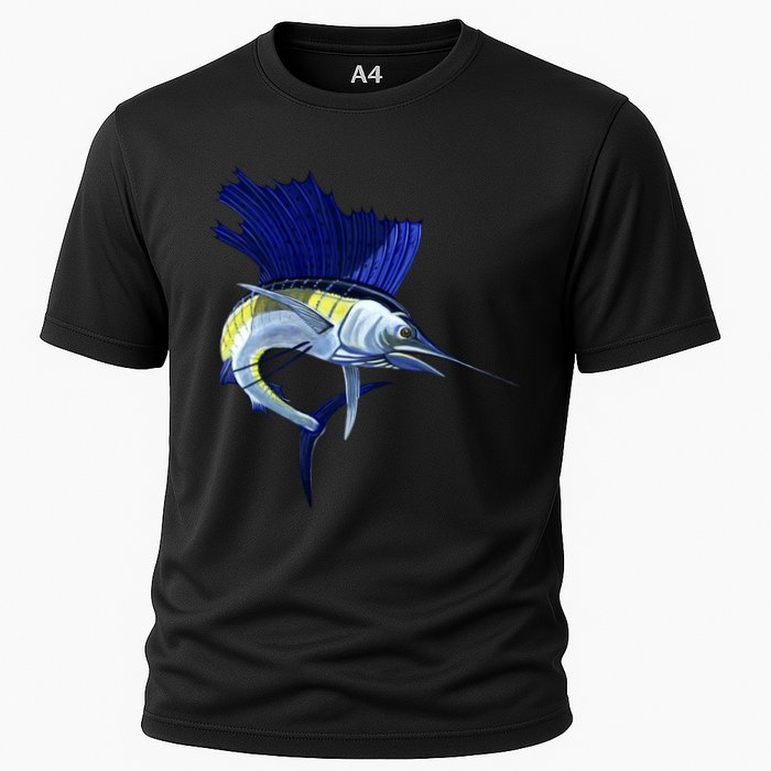 Wildlife Sailfish Cooling Performance Crew T-Shirt