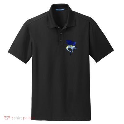 Wildlife Sailfish Dry Zone Grid Polo