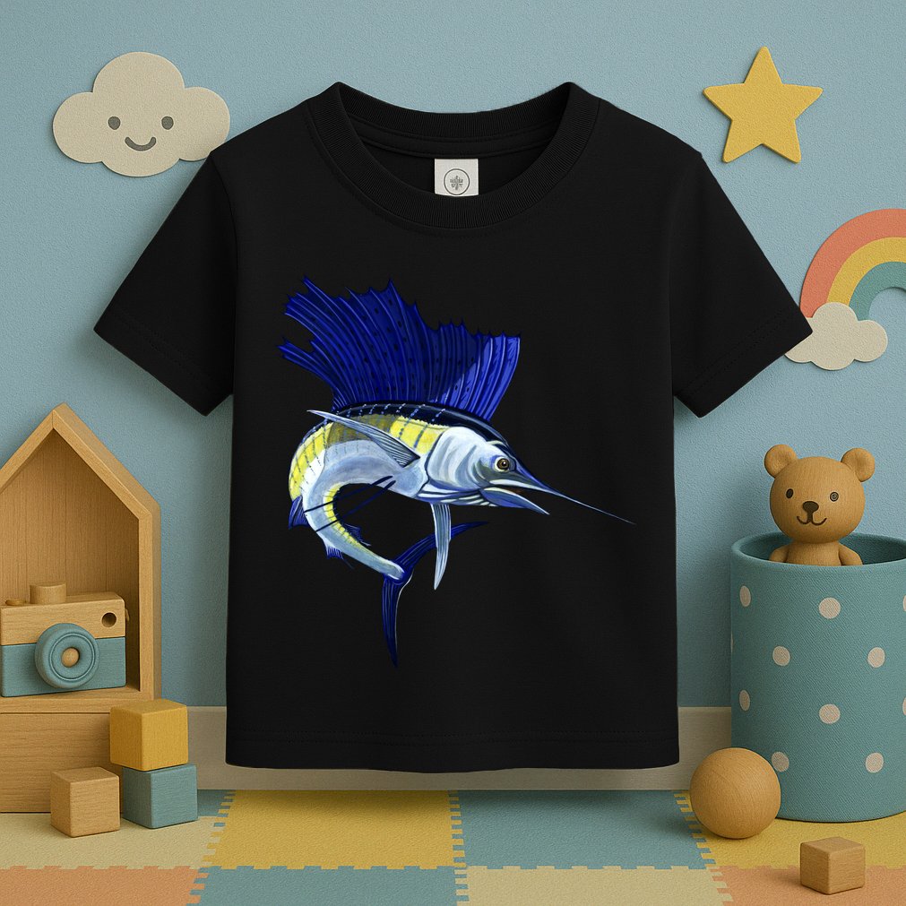 Wildlife Sailfish Toddler T-Shirt