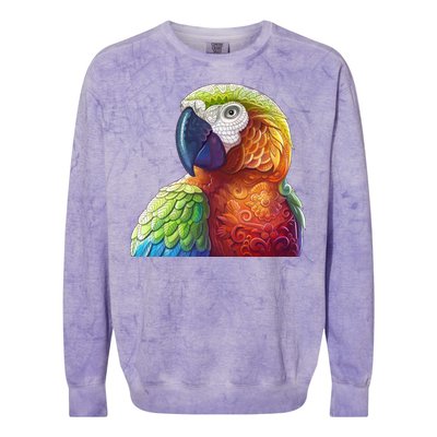 Wildlife - Scarlet Macaw Ara Parrot Colorblast Crewneck Sweatshirt