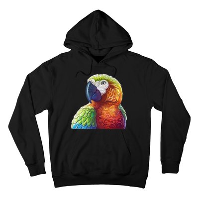 Wildlife - Scarlet Macaw Ara Parrot Hoodie