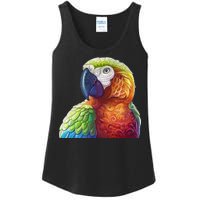 Wildlife - Scarlet Macaw Ara Parrot Ladies Essential Tank