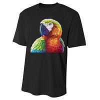 Wildlife - Scarlet Macaw Ara Parrot Performance Sprint T-Shirt