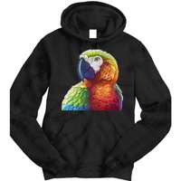 Wildlife - Scarlet Macaw Ara Parrot Tie Dye Hoodie