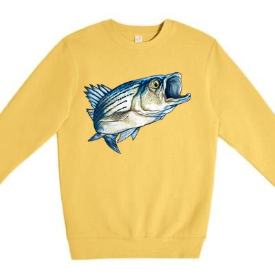 Wildlife - Striped Bass Premium Crewneck Sweatshirt