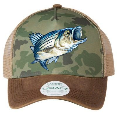 Wildlife - Striped Bass Legacy Tie Dye Trucker Hat