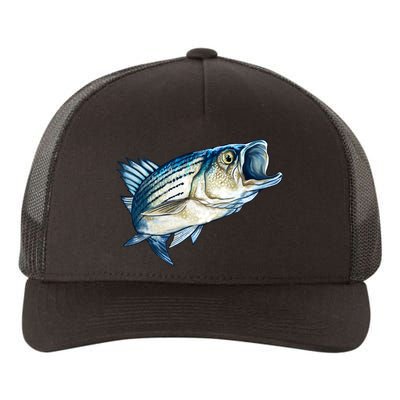 Wildlife - Striped Bass Yupoong Adult 5-Panel Trucker Hat