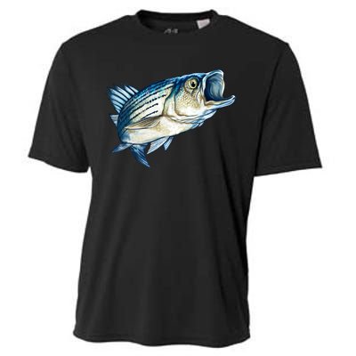 Wildlife - Striped Bass Cooling Performance Crew T-Shirt