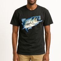 Wildlife - Striped Bass Tall T-Shirt