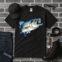 Wildlife - Striped Bass Tall T-Shirt