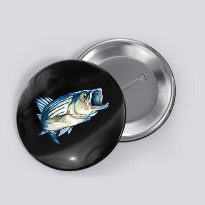 Wildlife - Striped Bass Button
